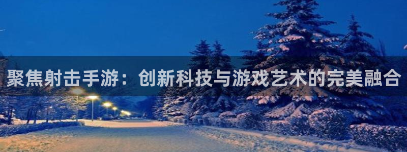 恩佐娱乐1：聚焦射击手游：创新科技与游戏艺术的完美融合
